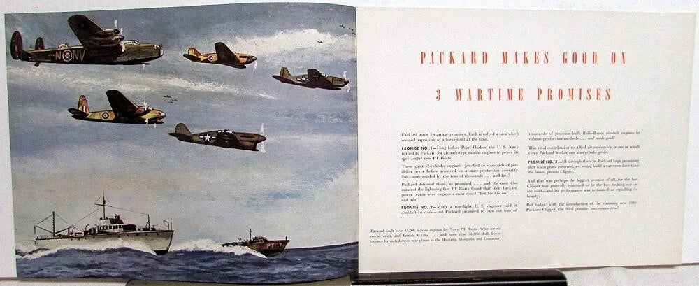 Sales Brochure for Packard Deluxe Clipper (1946)
