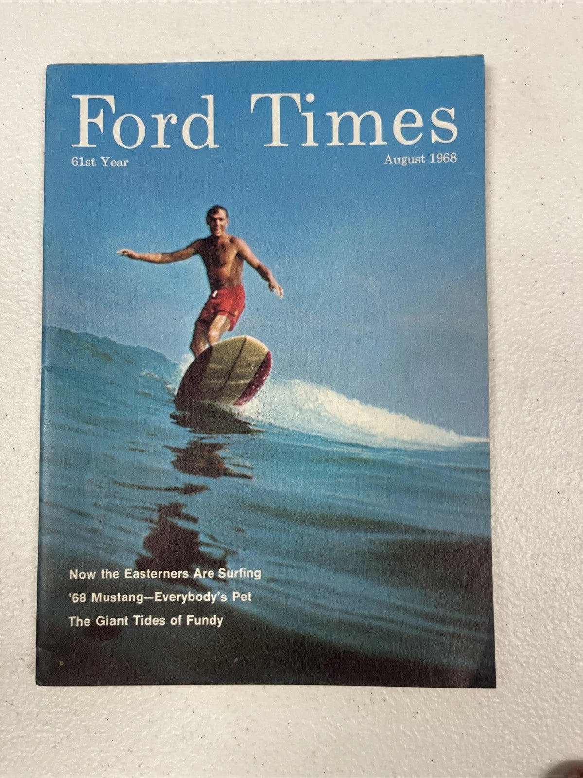 1968 Ford Times Magazine