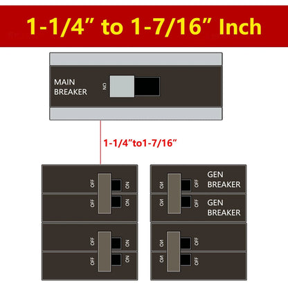Generator Interlock Kit for Eaton Cutler Hammer BR CH (Compatible)