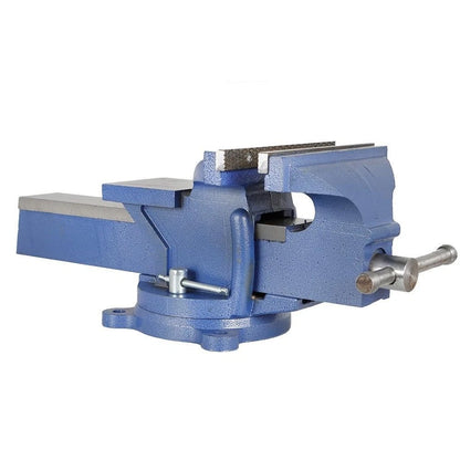 8" Precision Mechanic Bench Vise Table Top Clamp with Locking Swivel Base