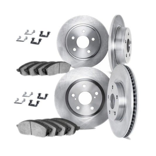 Set of 4 Brake Rotors for Subaru Crosstrek (2018–2023) ALX-PAU-DF-6514-13042-CLA2
