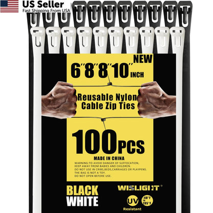 Reusable Zip Ties for Electrical Cable Management (No Specific Part Numbers)