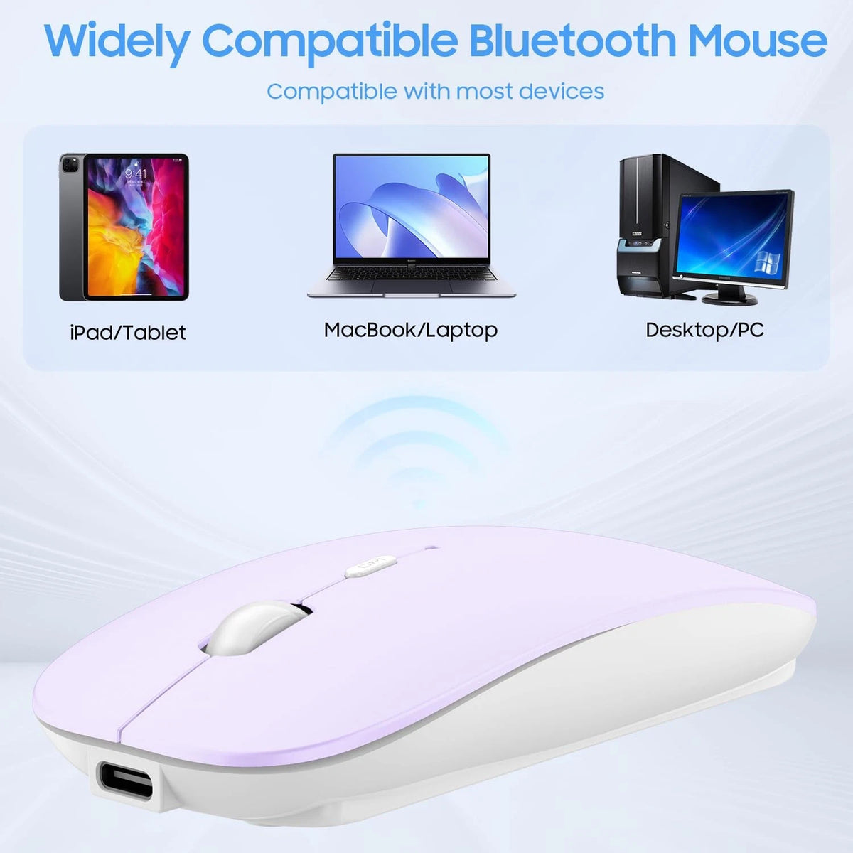 Bluetooth Mouse for MacBook Pro/Air (No Specific Part Numbers)