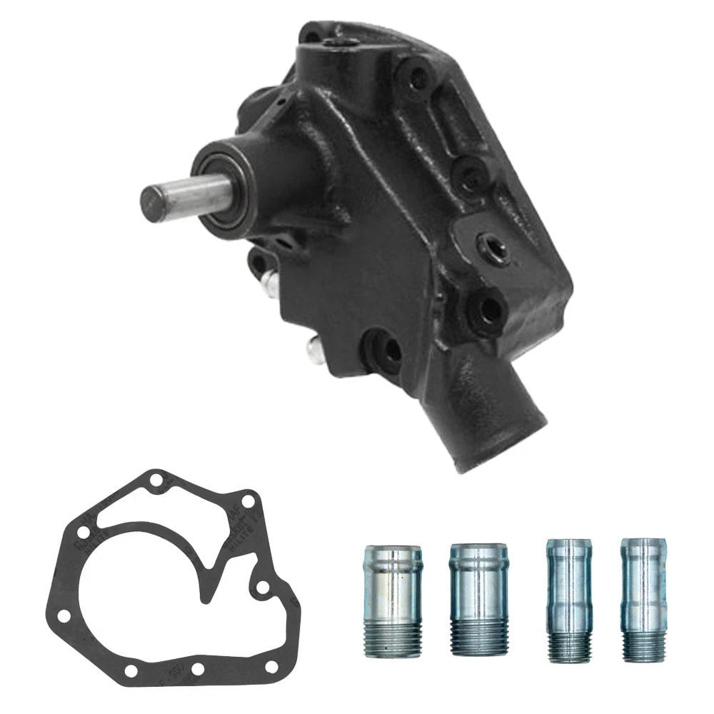 Water Pump with Pulley and Gaskets for John Deere Tractor Loader