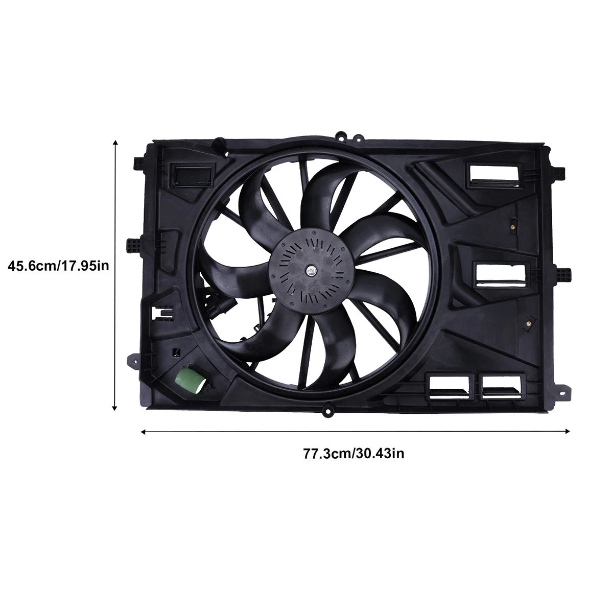 Engine Radiator Cooling Fan Assembly for Chevrolet Envista (2024) 42727114, 42811984