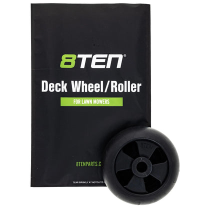 8TEN Deck Wheel Kit for John Deere STX30 STX38 (AM116299, AM133602, M89339, M111489)