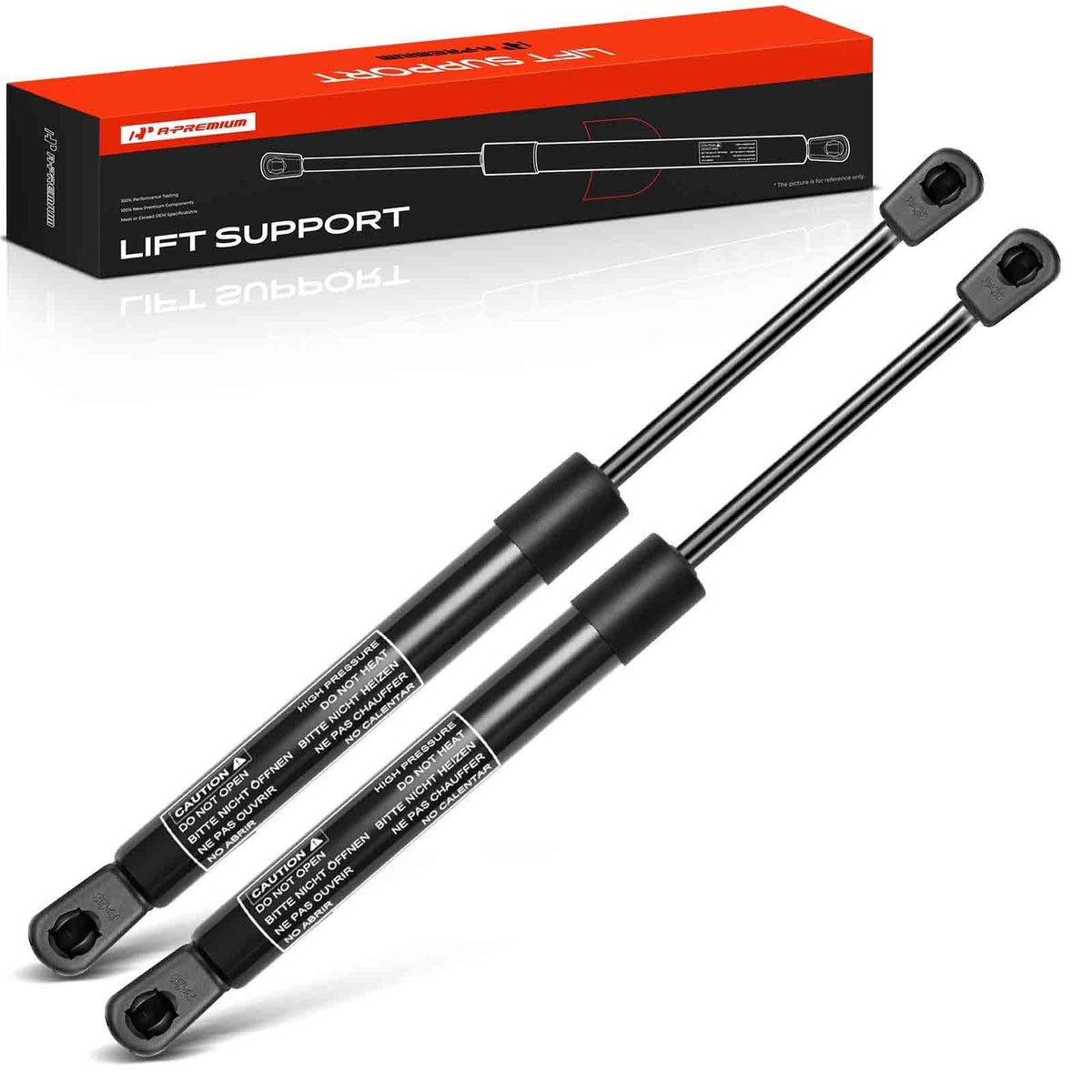 2X Front Hood Lift Supports Shock Struts for Lexus RX330 RX350 (2004–2006) 53440-0E010, 534400E010, 4179, PM3216