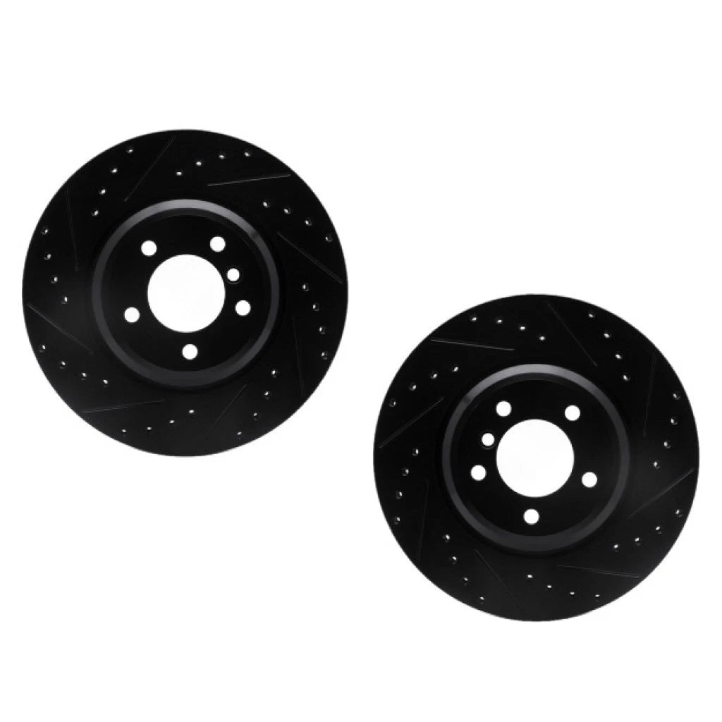 Rotor Set for BMW X1 (2013–2015) ALX-PAU-DF-8002-31017-CLA6, Drilled & Slotted