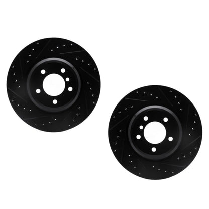 Rotor Set for BMW X1 (2013–2015) ALX-PAU-DF-8002-31017-CLA6, Drilled & Slotted