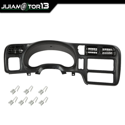 Dash Trim Bezel Cover for Chevy Blazer Jimmy Sonoma S10 (1998–2004) J-02ITM4520ABK