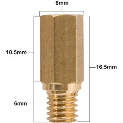 Pro X Keihin Hex Main Jet 178 for Yamaha YZ250F (2001–2013) 45.178