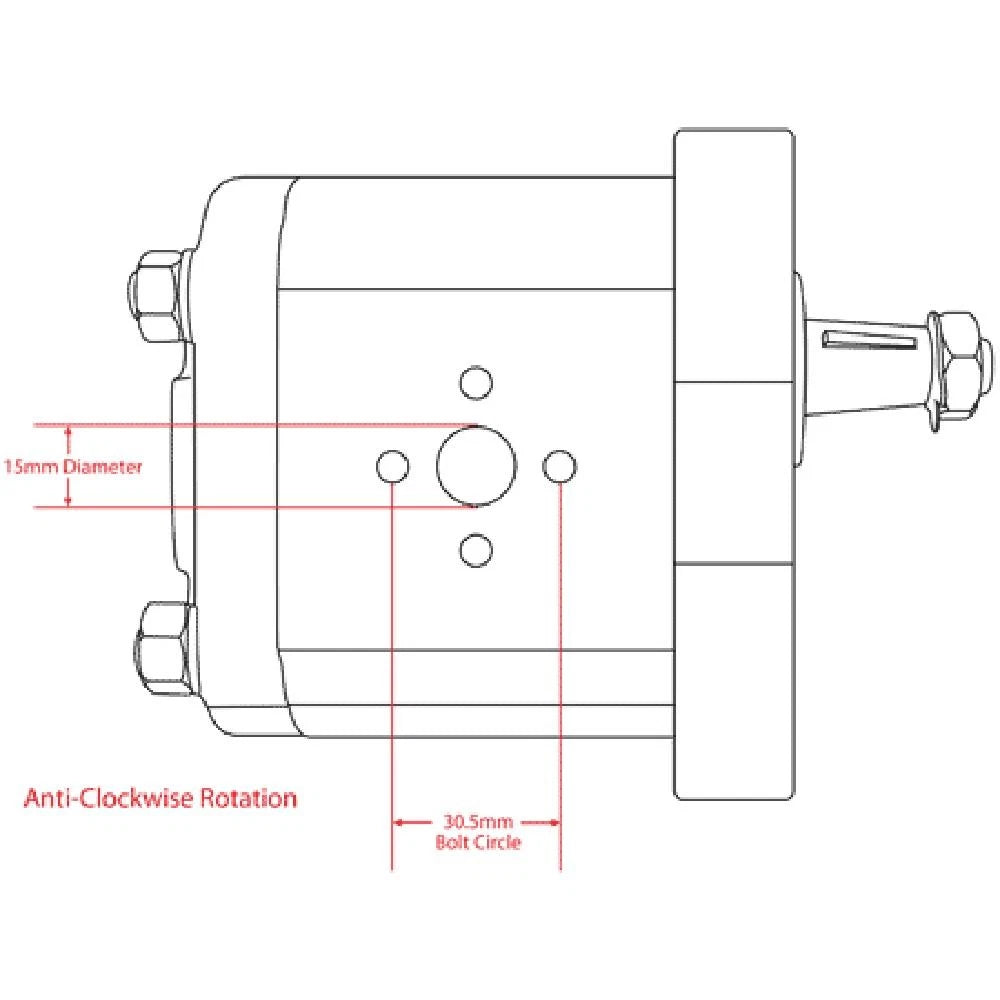 Hydraulic Pump for Allis Chalmers (Fits )