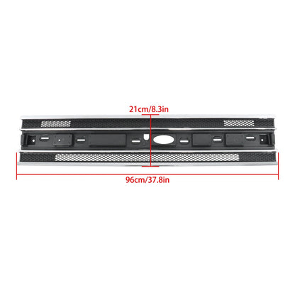 Front Bumper Center Grille for Ford Flex (2013–2019) BCK93126K Chrome