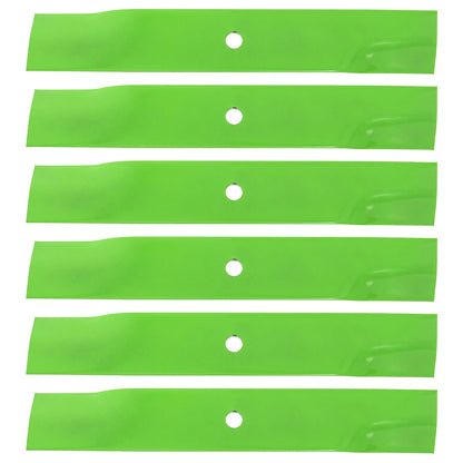 6-Pack LawnRAZOR Mower Blades for Schiller Plus 48 SD (48184, 482461, 482877, 71440002)