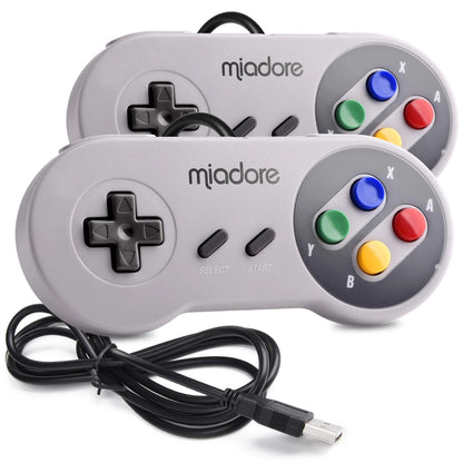 2X USB Controllers for SNES Retro Gaming