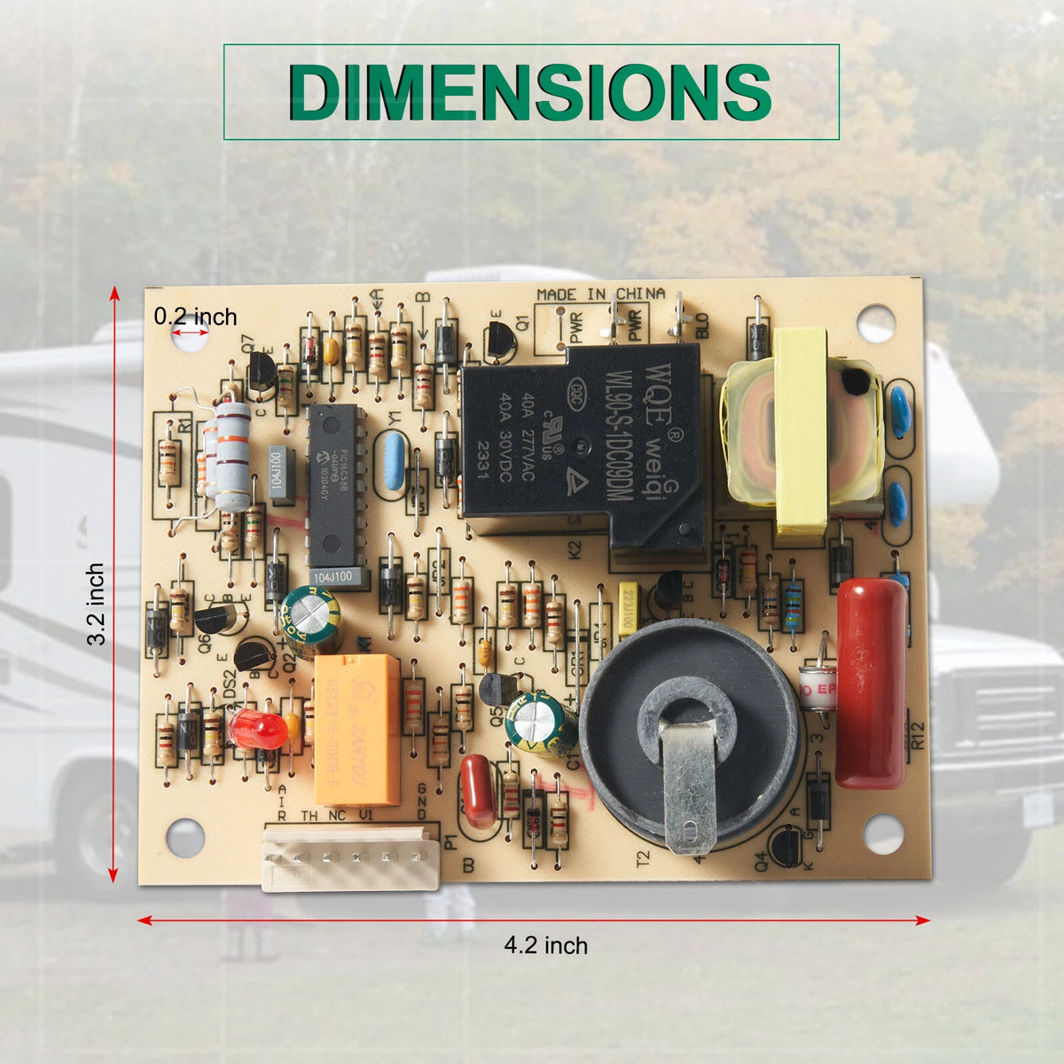 31501 Ignition Control Circuit Board for Atwood & Dometic (33488, 33727)