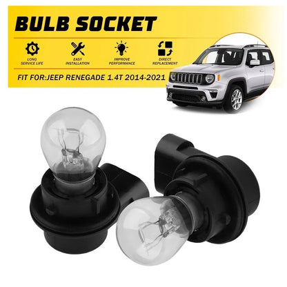 Halogen Light Bulb Set with Socket for Jeep Renegade (2014–2021) 2X