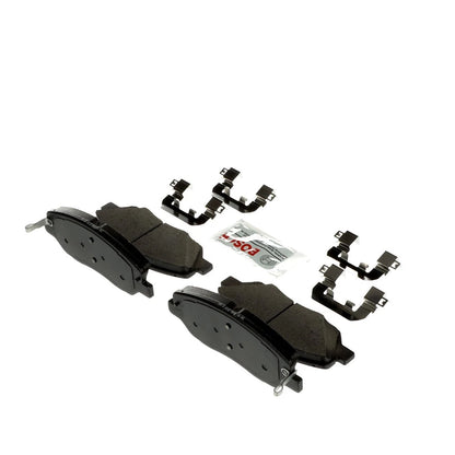 2X Brake Pad Set Front for Hyundai Santa Fe XL (2017–2019) BE1917H