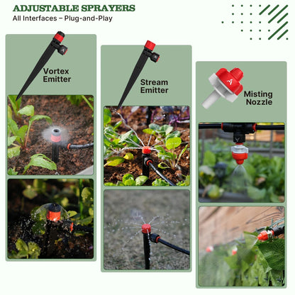 100FT Drip Irrigation Kit for All Vehicles (No Specific Years)