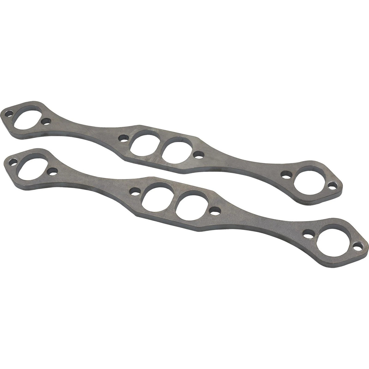 Oval Port Header Flanges for Chevy Small Block (3/8 Inch Thick) 41811010