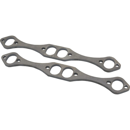 Oval Port Header Flanges for Chevy Small Block (3/8 Inch Thick) 41811010