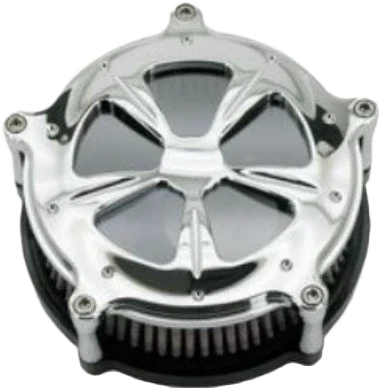 Air Cleaner Kit Chrome with Clear Window for Commodore