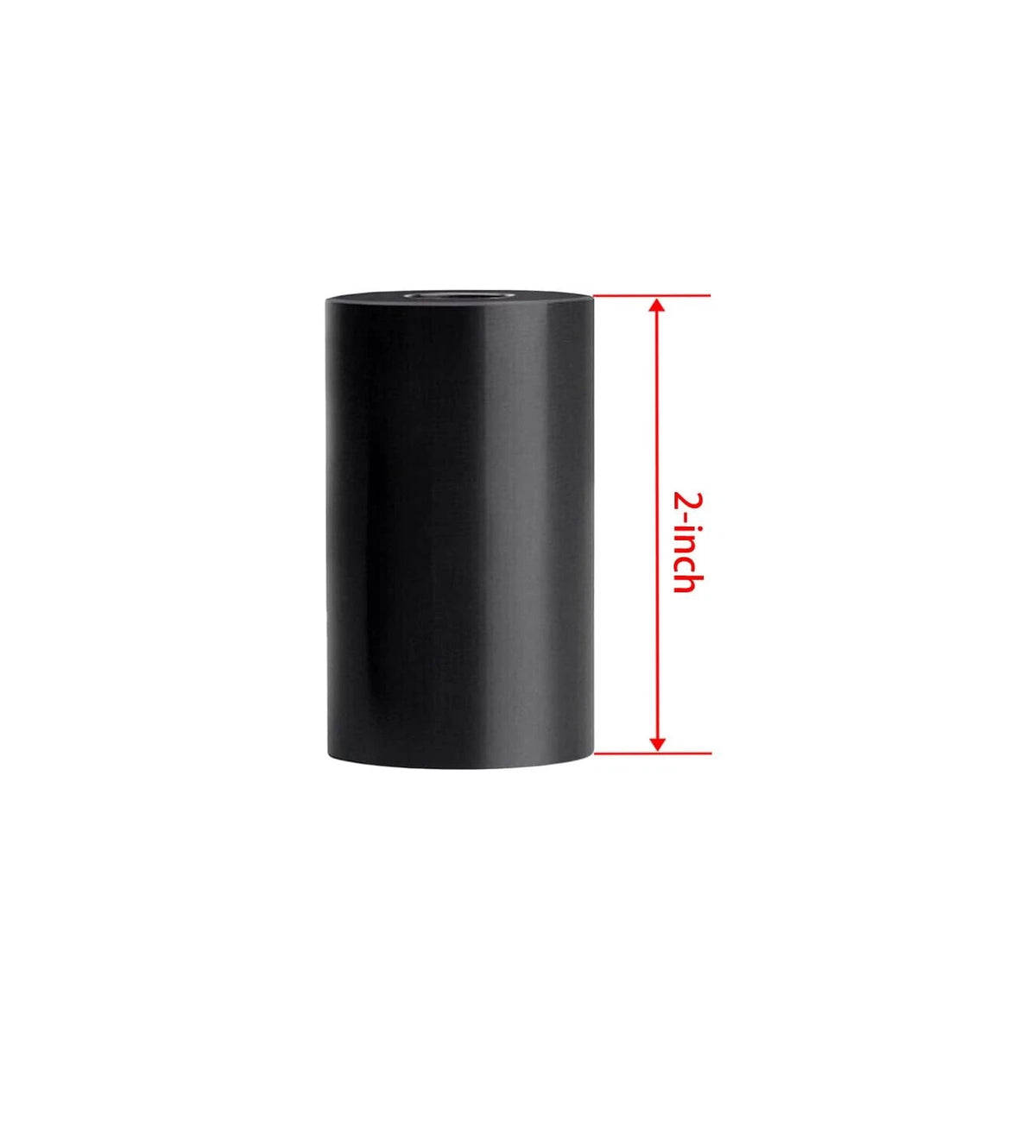 2'' Rise Handlebar Risers for 1-1/4'' Handlebars - Black