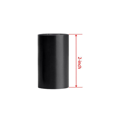 2'' Rise Handlebar Risers for 1-1/4'' Handlebars - Black
