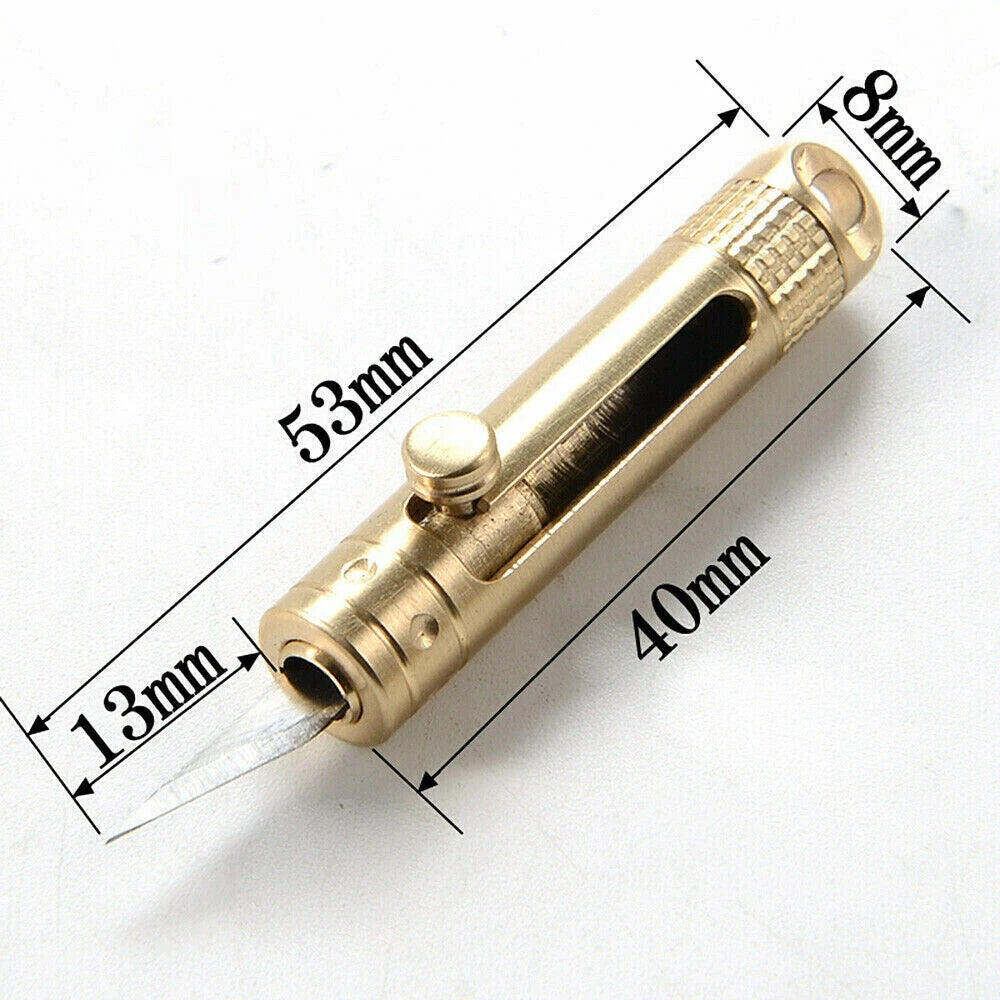 Pocket Knife Keychain Cutter for Mini Folding Blade (Portable)