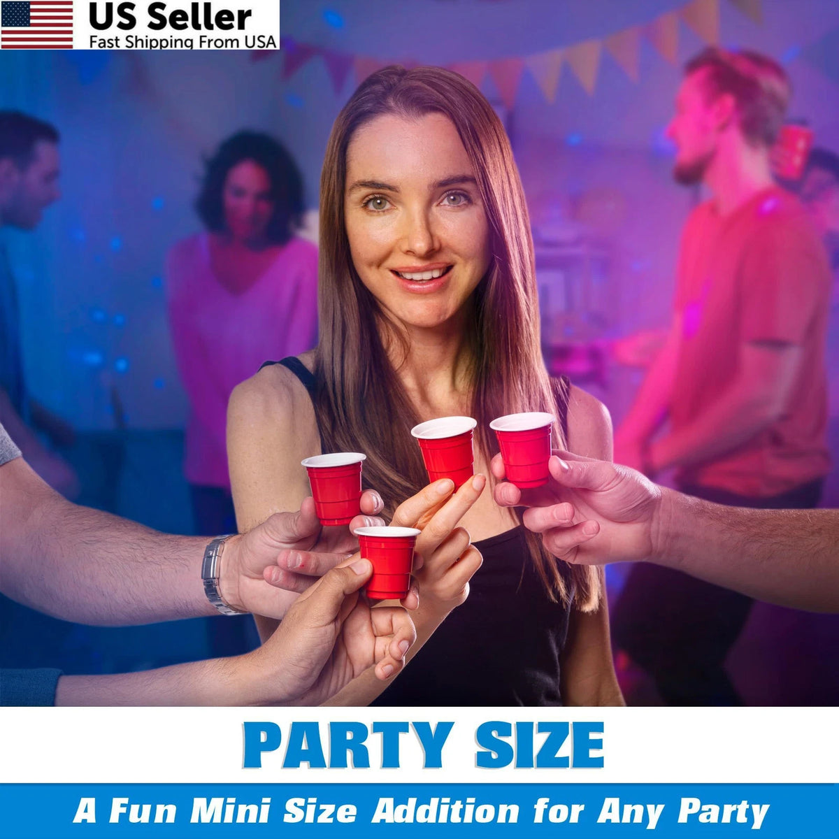 200 Pack 2 oz Plastic Shot Cups for Mini Use (No Known Part Numbers)