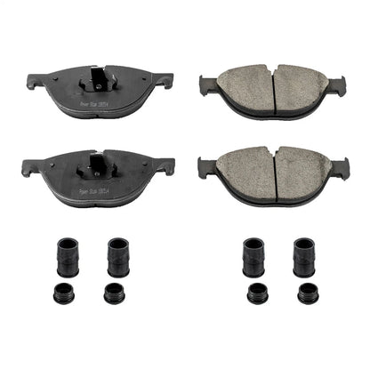 2X Powerstop Brake Pad Set Front for BMW 528i (2009–2019) 17-1409