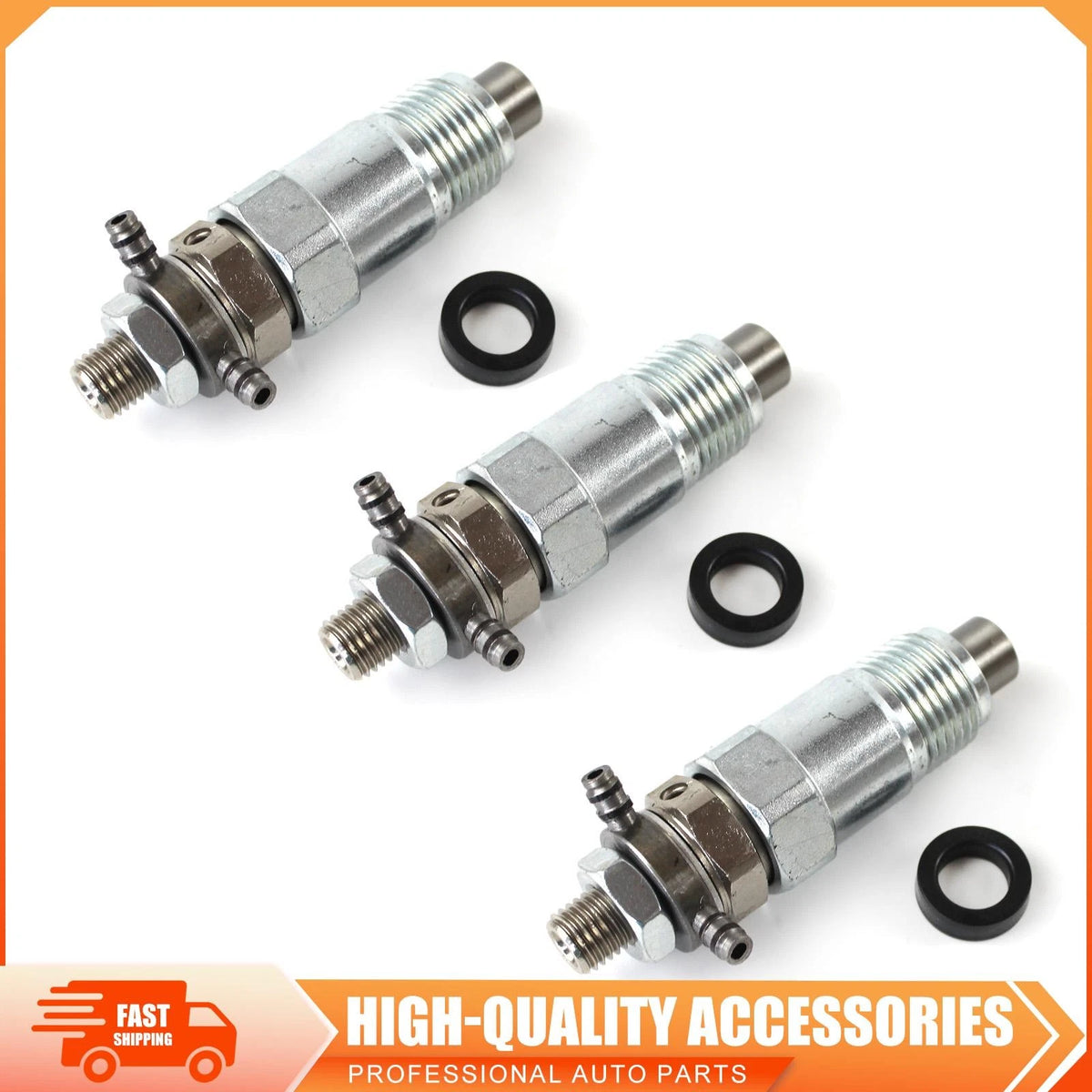 3X Fuel Injector Nozzle Assembly for Kubota D750 D850 D950 (15271-53000)