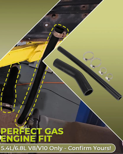 Tank Fill & Vent Hoses & Clamps Kit for Ford Excursion (2000–2005)