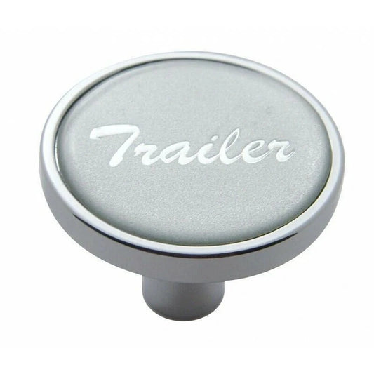 Silver Sticker Tractor Pin Mount Knob for Peterbilt Freightliner KW (23301)