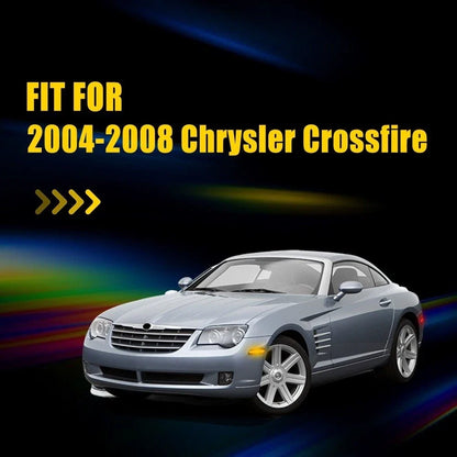 4X Smoke Front & Rear Bumper Side Marker Lights for Chrysler Crossfire (2004–2008)