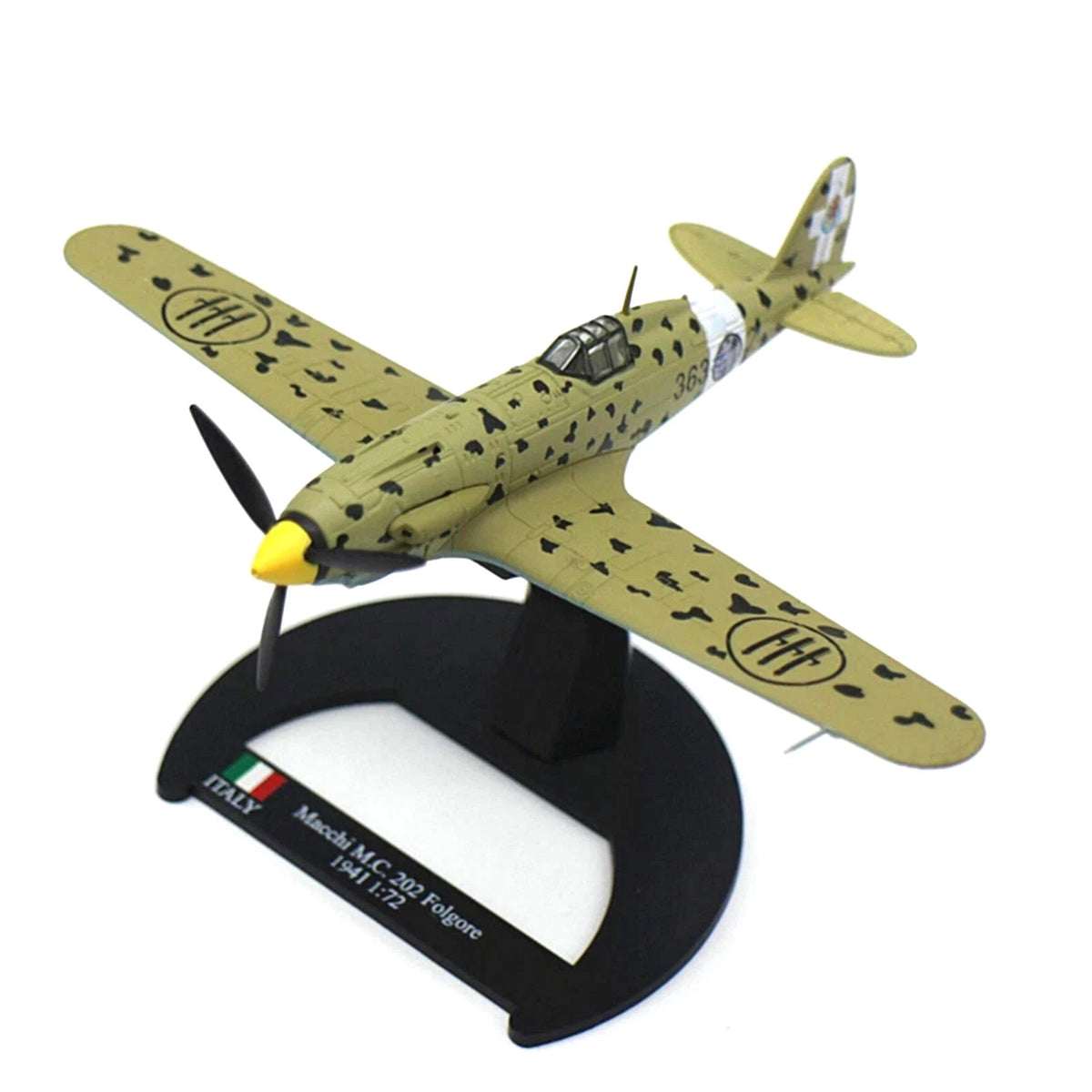 1:72 Macchi MC.202 Folgore Fighter Diecast Model Plane Collection