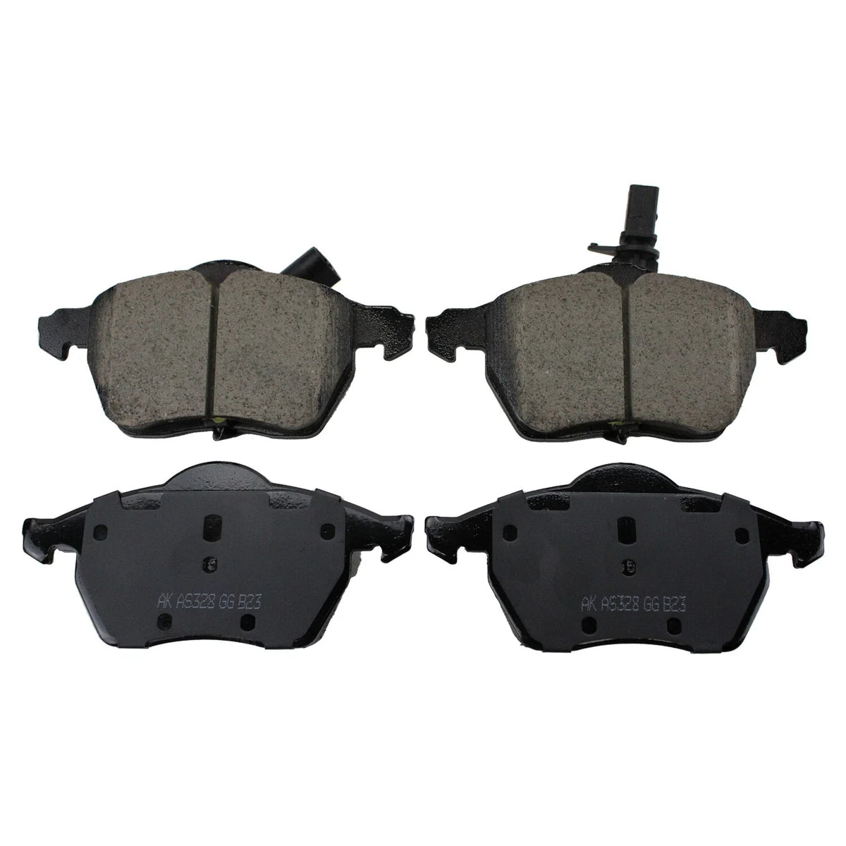Akebono Euro Front Ceramic Brake Pads for Audi A4 A6 Quattro (2000–2006)