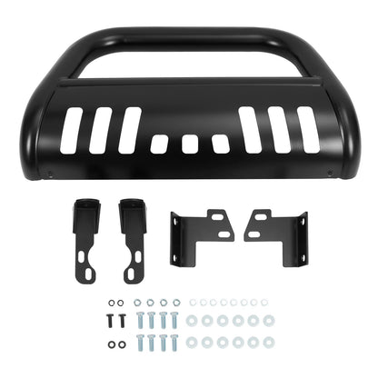 3" Black Bull Bar Brush Grille Guard for Nissan Frontier (2005–2021) - CON-A000389