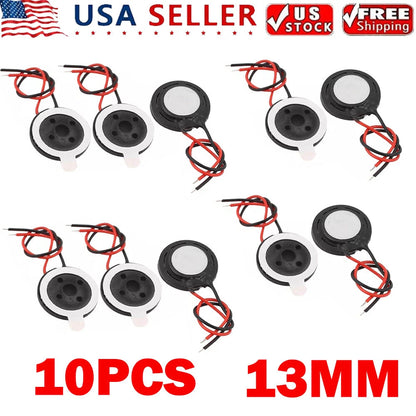 10pcs 13mm 8 Ohm Mini Micro Speakers for Arduino