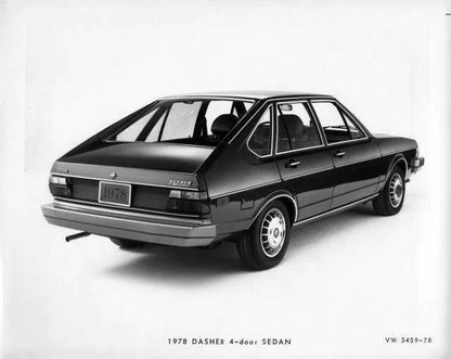 Press Photo for VW Volkswagen Dasher (1978)