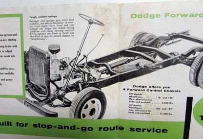 Fwd Control Chassis for Dodge Truck 1 Ton & 1.5 Ton (1956)