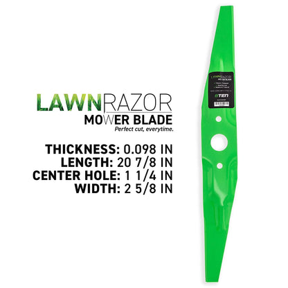 2X LawnRAZOR Mower Blade for Honda (72531-VE2-010, 72531-VE2-020)