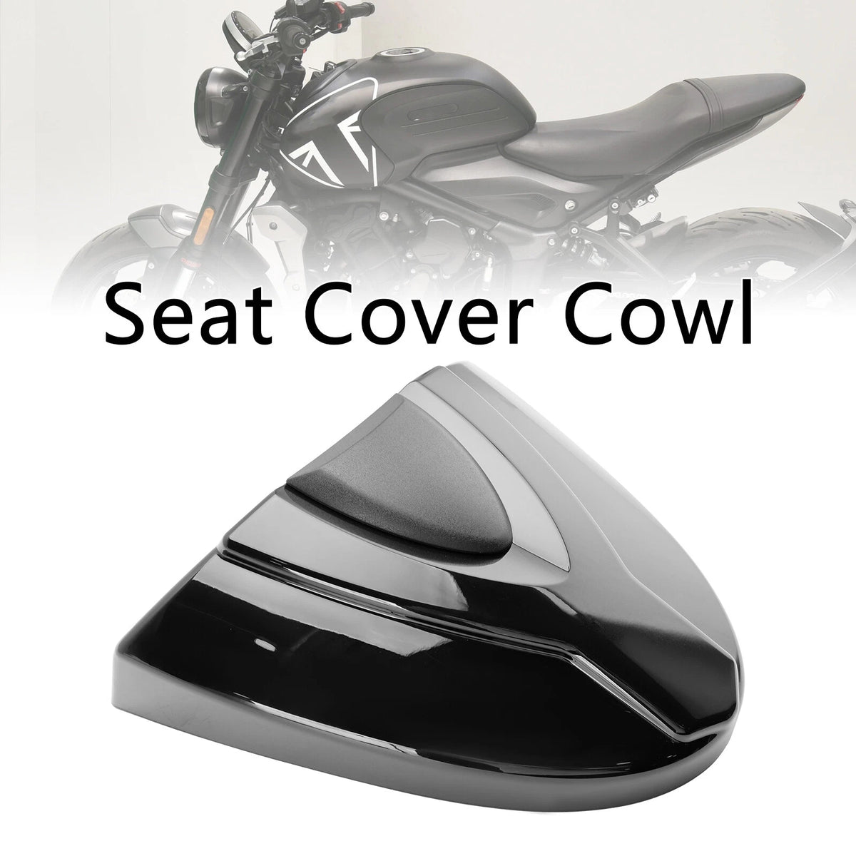 Tail Rear Seat Cover Fairing Cowl for Trident 660 (2021–2024) M511-A033-BLK