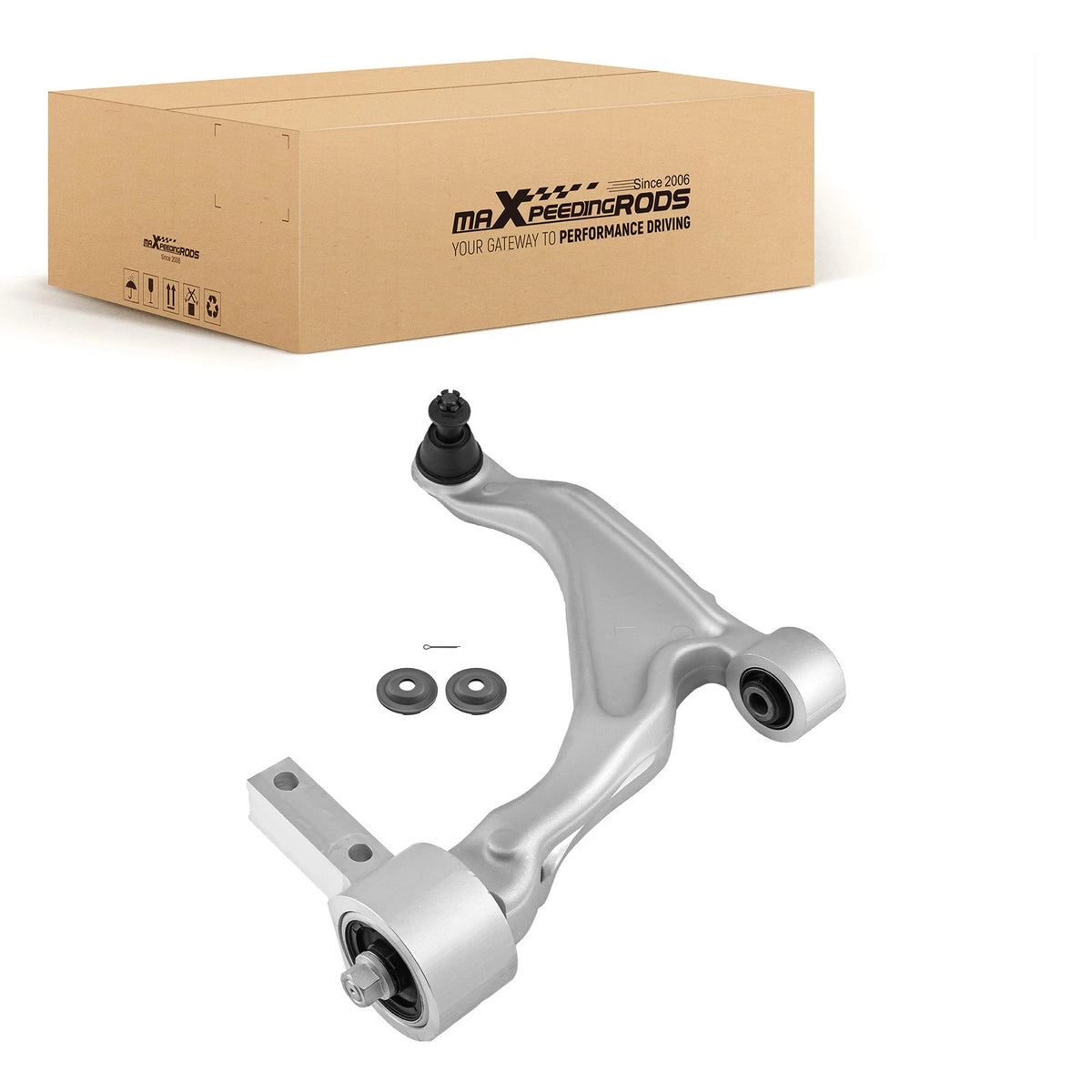 Front Left Lower Control Arm w/Ball Joint for Honda Pilot (2009–2015)