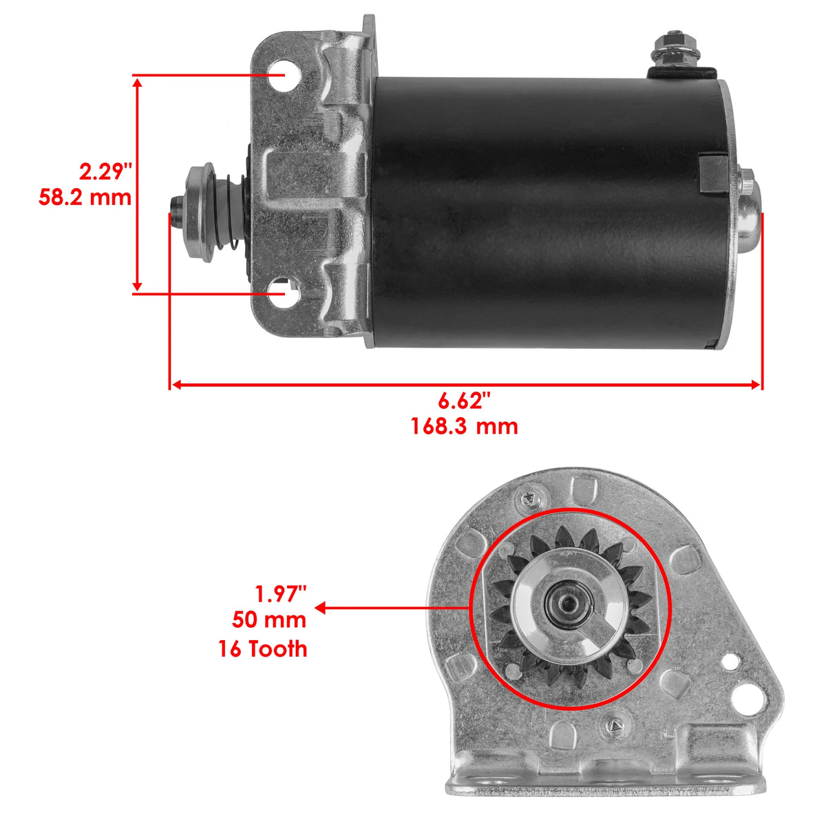 Starter for Cub Cadet 22 HP (2004–2006) AB29195742AD
