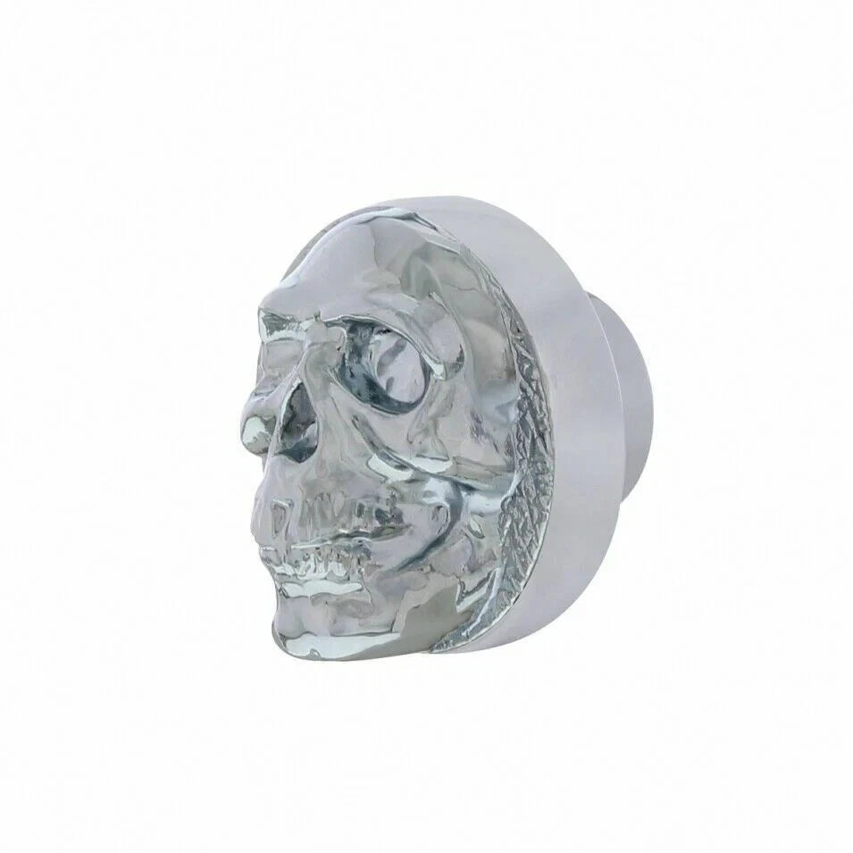 Set of 2 Dash Knobs for Universal Vehicles (Chrome, #23197)