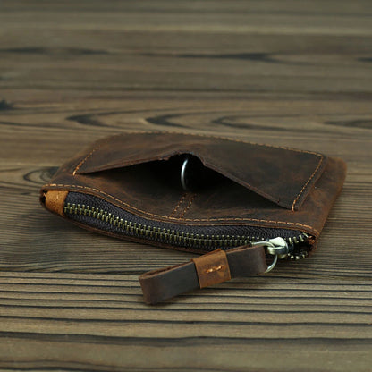 Leather Coin Purse Wallet for