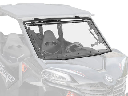 Flip Windshield, Scratch Resistant for CFMOTO ZForce 950 Trail (2023+)
