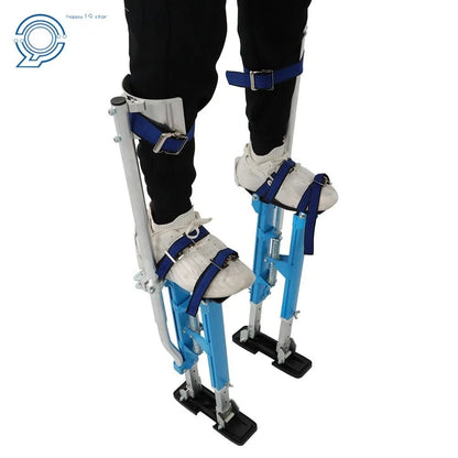 18-30 Inch Aluminum Stilts for Taping Wallpaper and Drywall