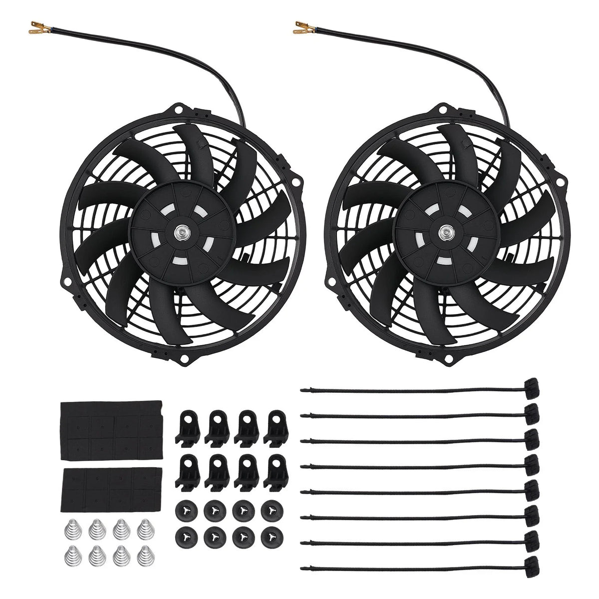 Performance Cooling Fan 80W 12V for Universal Applications (9 IN)